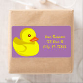 Cute Rubber Duck Thunder_Cove Etiket (Insitu)