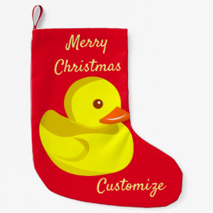 Cute Rubber Duck Thunder_Cove  Kleine Kerstsok