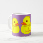 Cute Rubber Duck Thunder_Cove Koffiemok (Voorkant links)