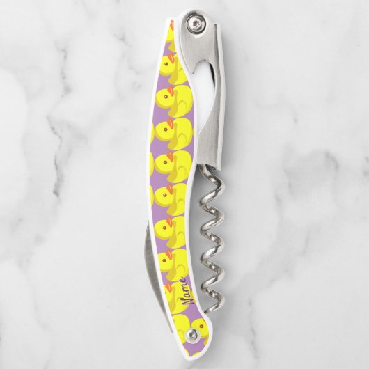 Cute Rubber Duck Thunder_Cove Kurkentrekker (Achterkant)