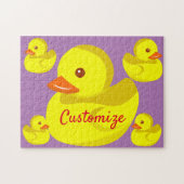 Cute Rubber Duck Thunder_Cove Legpuzzel (Horizontaal)