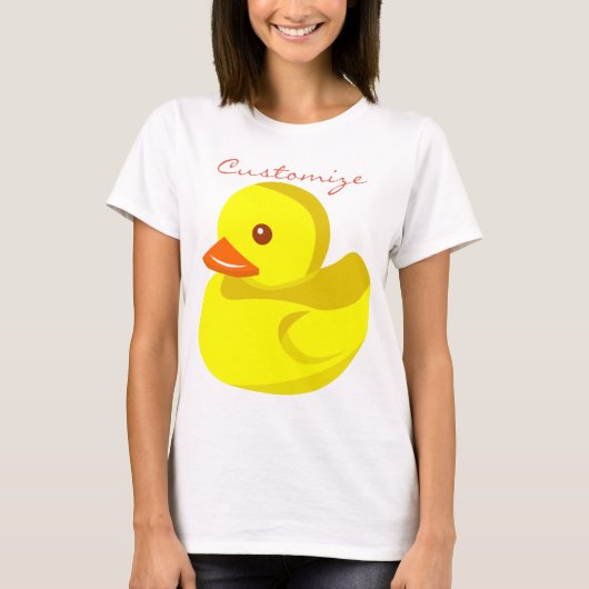 Cute Rubber Duck Thunder_Cove T-shirt (Voorkant)