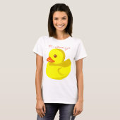 Cute Rubber Duck Thunder_Cove T-shirt (Voorkant volledig)