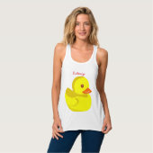 Cute Rubber Duck Thunder_Cove Tanktop (Volledige Voorkant)