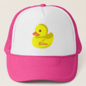 Cute Rubber Duck Thunder_Cove Trucker Pet (Voorkant)