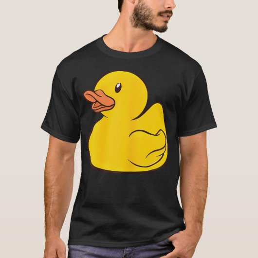 Cute Rubber Duckie Duck Rubber Duck T-shirt (Voorkant)
