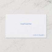 Cute Rubber Ducks Custom Mama Card Contactkaartje (Achterkant)