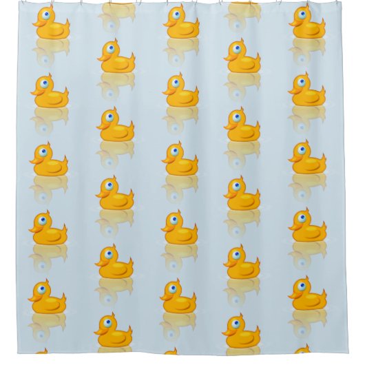 Cute Rubber Ducks Douchegordijn (Voorkant)