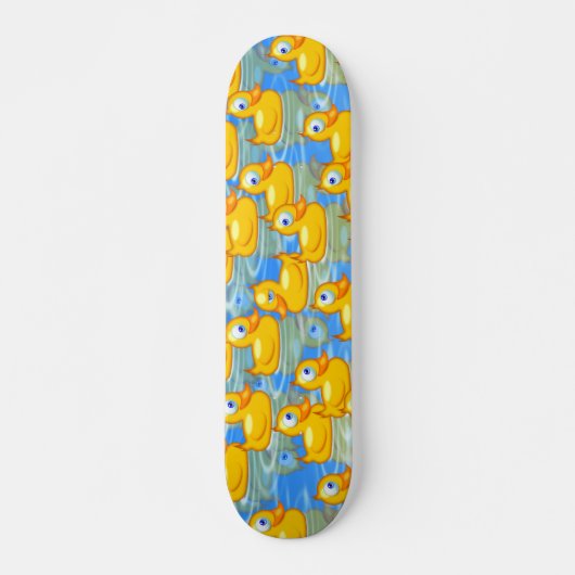 Cute Rubber Ducks is anders Persoonlijk Skateboard (Voorkant)