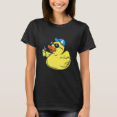 Cute Rubber Ducky Sunbril - Summer Party Duck T T-shirt (Voorkant)