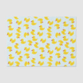Cute Rubber Ducky Weefpapier Tissuepapier (Voorkant)