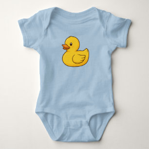 Cute Rubber Eend Romper