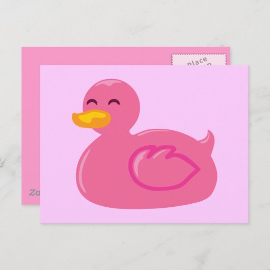 Cute Rubberducky Briefkaart (Voorkant / Achterkant)