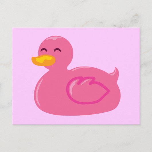 Cute Rubberducky Briefkaart (Voorkant)