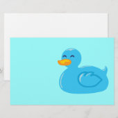 Cute Rubberducky Briefpapier (Voorkant / Achterkant)