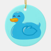 Cute Rubberducky Keramisch Ornament (Voorkant)