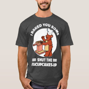 Cute Rude Beer, ik heb je wat Cupcakes Sarcastic v T-shirt