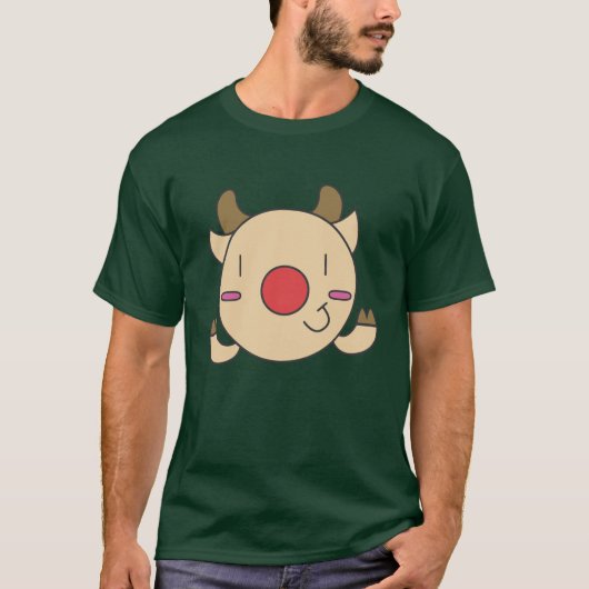 Cute Rudolph T-shirt (Voorkant)