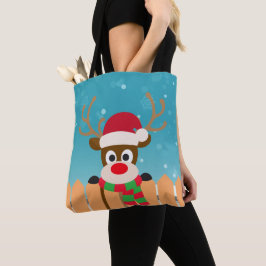 Cute Rudolph the Red Nose Reindeer | CANVAS TAS