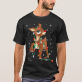 Cute Rudolph The Red Nose Reindeer For Kids Christ T-shirt (Voorkant)