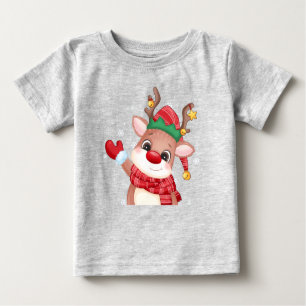 Cute Rudolph The Red Nose Reindeer Kerstmis