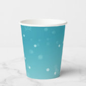 Cute Rudolph the Red Nose Reindeer | Papieren beke Papieren Bekers (Achterkant)