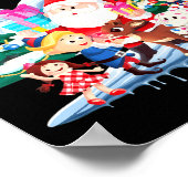 Cute Rudolph The Red Nosed Reindeer Christmas Spec Poster (Hoek)