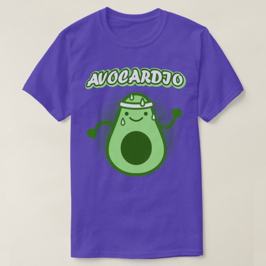 Cute run Avocado Classic TShirt (Design voorkant)
