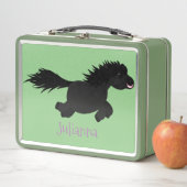 Cute run Shetland pony illustration (In situ)