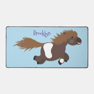 Cute run Shetland pony illustration Bureaumat
