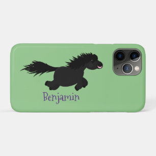 Cute run Shetland pony illustration Case-Mate iPhone Case