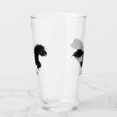 Cute run Shetland pony illustration Glas (Links)