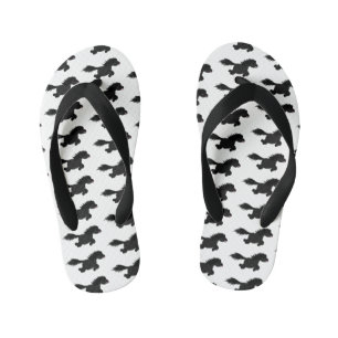 Cute run Shetland pony illustration Kinder Teenslippers