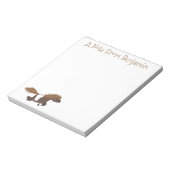 Cute run Shetland pony illustration Notitieblok (Linkerzijde)