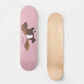 Cute run Shetland pony illustration Persoonlijk Skateboard (Voorkant)
