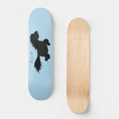 Cute run Shetland pony illustration Persoonlijk Skateboard (Voorkant)