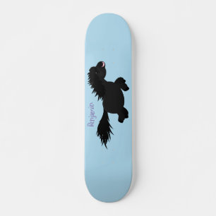 Cute run Shetland pony illustration Persoonlijk Skateboard