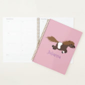 Cute run Shetland pony illustration Planner (Display)