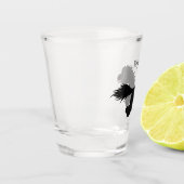 Cute run Shetland pony illustration Shot Glas (Links)