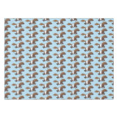 Cute run Shetland pony illustration Tafelkleed (Voorkant (Horizontaal))