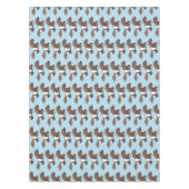 Cute run Shetland pony illustration Tafelkleed (Voorkant)