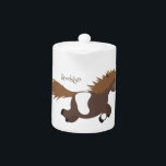 Cute run Shetland pony illustration Theepot<br><div class="desc">Deze schattige,  draaiende Shetland pony wordt getekend in een schattige cartoon illustratiemodus. Veel spul van de schildpadden van de schildpadden!</div>