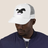 Cute run Shetland pony illustration Trucker Pet (In situ)
