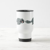 Cute Running Cartoon Raccoon Reisbeker (Center)