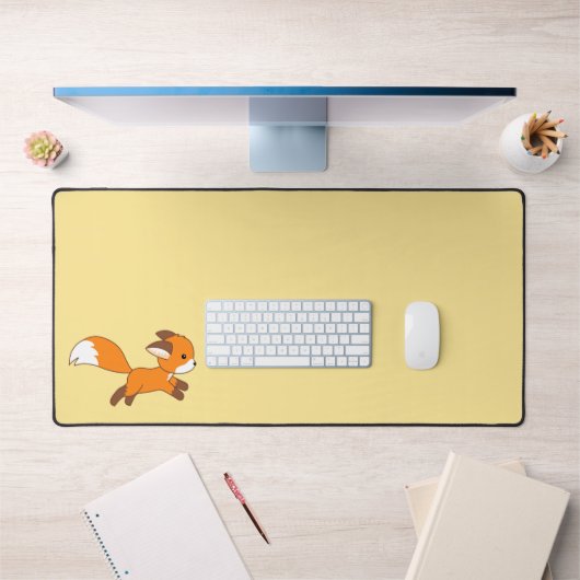 Cute Running Fox Bureaumat (Kantoor 1)