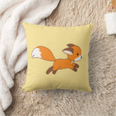 Cute Running Fox Kussen (Deken)