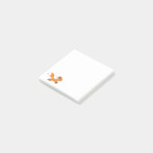 Cute Running Fox Post-it® Notes (Schuin)