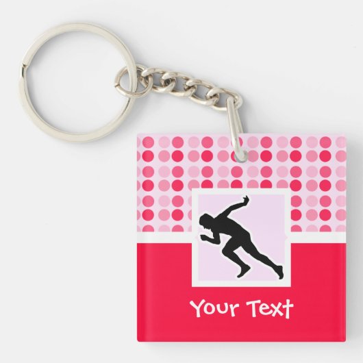 Cute, Running Sleutelhanger (Voorkant)