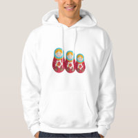 Cute Russian Nesting Doll Matryoshka Graphic
