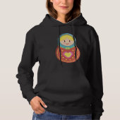 Cute Russian Nesting Doll Matryoshka Hoodie (Voorkant)